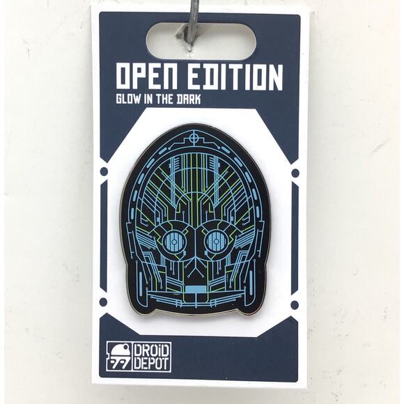 Disney Parks Pin Star Wars C-3PO Galaxy's Edge Droid Depot C3PO OE Trading Pin - Picture 1 of 4